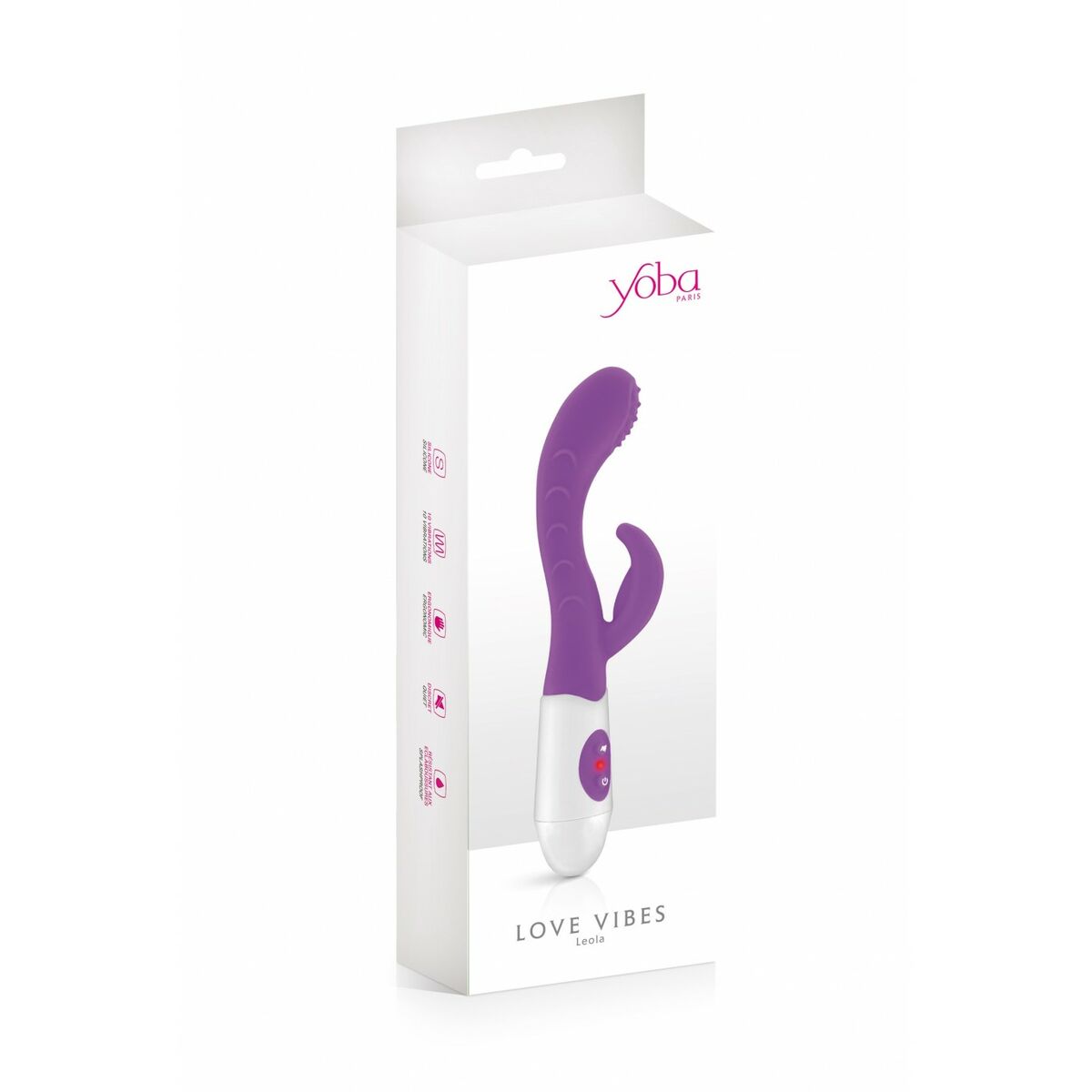 G-spot Vibrator Yoba Paars Siliconen